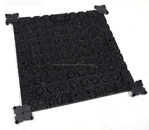 Antidérapant Résistant Aux Chocs de Sol En Caoutchouc Crossfit Tapis Fitness Gym carrelage - Product Image 2