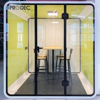 Module insonorisé pour 4 personnes, cabine de fumage à domicile