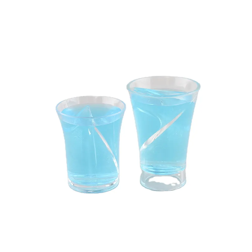 Best price favorable BPA free custom plastic shot glass