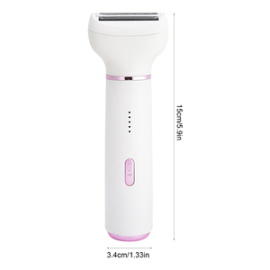Épilateur électrique ABS 5 en 1 pour femme, tondeuse bikini en forme de R, écran LED, 600 mAh, pour l'épilation du corps entier - Product Image 6