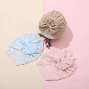 Nouveau-nés été mignon papillon arc bandeau torsion chapeau <span class=keywords><strong>maille</strong></span> chapeaux doux extensible Bonnet <span class=keywords><strong>Turban</strong></span> noeud arc dentelle <span class=keywords><strong>Turban</strong></span> chapeau pour bébés - Product Image 4