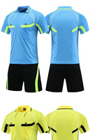 Tenue d'arbitre professionnelle en mesh, nouveau style, kits uniques, maillot d'arbitre de football