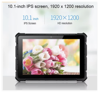 Tablet Tangguh untuk Windows dengan Port Ethernet RJ45, Tablet PC Industri dengan Antarmuka HD Mi