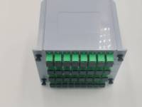 Répartiteur PLC Fibre Optique IPTV 1*32 Boîtier LGX Carte Cassette Insertion FTTH Monomode avec Prise en Charge POE IP TCP