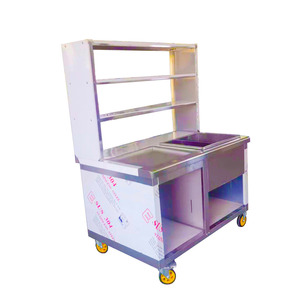 VICTORY CUISINE Personnalisé prix populaire décrochage café thé chaud décrochage Mee stand food truck table basse - Product Image 3