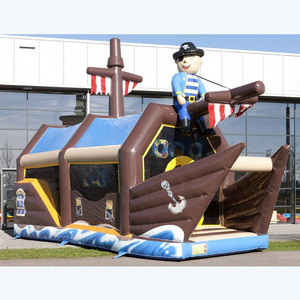 Chateau Gonflable, Bán <span class=keywords><strong>Combo</strong></span> Bouncer Tàu Cướp Biển Bơm Hơi - Product Image 1