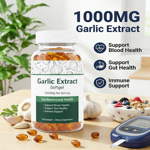 %100 Saf Soğuk Pres Sarımsak Yağı Konsantresi Doğal Besin Takviyesi Bağırsak Sağlığı ve Antioksidan Desteği İçin - Product Image 4