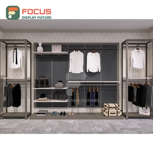 Mesa de Exhibición de Vidrio Templado Personalizada para Tiendas Minoristas, Diseño de Interiores para Tiendas de Moda - Product Image 2