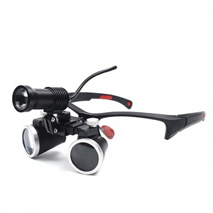 Lupas Quirúrgicas Dentales, Lupa Binocular Médica, Lámpara Frontal Inalámbrica de 5W, Lámpara Eléctrica para Cirugía de Laboratorio, Aprobado por CE ISO, de Blush Surgical - Product Image 4