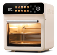 Four à friture sans huile électrique intelligent en acier inoxydable 6L grande capacité multifonctionnel à économie d'énergie pour la maison