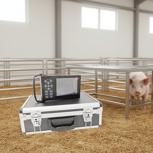 Ecógrafo Veterinario de Metal Resistente con Pantalla LED de 5.6 Pulgadas, Escáner Portátil en Modo B para Diagnóstico de Embarazo y Cardíaco en Perros y Gatos - Product Image 2