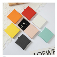 Boîte à bagues de luxe personnalisée avec mini-tiroir et présentoir pour porte-alliances, avec impression de votre logo