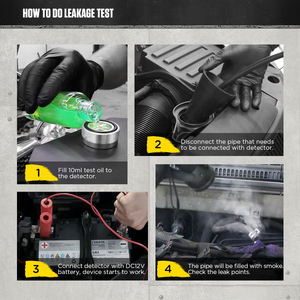 Fabricant de testeurs de détecteurs de fumée OEM / ODM, test de fuite de cylindre, détecteur de gaz GPL pour voiture, dispositif d'arrêt de fuite de moteur, ateliers de réparation automobile - Product Image 2