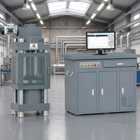 Digital Display Electro Hydraulic Servo Concrete Compression Testing Machine 2000kN Compressive Strength Tester HYE-2000