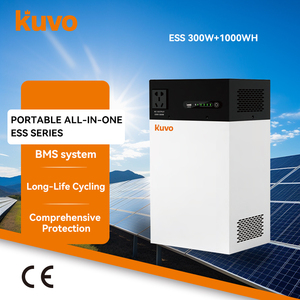 Sistema de Almacenamiento de Energía Doméstico KUVO 300W 1000WH Portátil Todo en Uno de Larga Duración con Onda Sinusoidal Pura, ESS 300W+1000WH P - Product Image 1