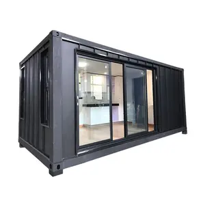 Luxe Draagbare 20ft Prefab Huizen, Beweegbare Aangepaste Modulaire Container Woningen Huis