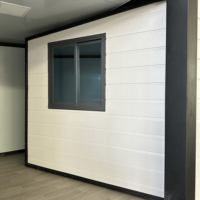 Mini-maison avec cuisine et salle de bain, maisons préfabriquées, maisons modulaires, maisons conteneurs extensibles, maisons préfabriquées modulaires