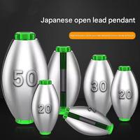 Plomb creux japonais réglable rapidement pour la pêche en eau calme, la pêche en radeau, la pêche à la ligne, et les lances longues – Accessoires de pêche