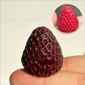 Jouet Squishy Orange Fraise Sensible à la Température, Jouet à Presser Réaliste en Forme de Fruit, Jouet Sensoriel Anti-Stress, Vente Chaude - Product Image 6