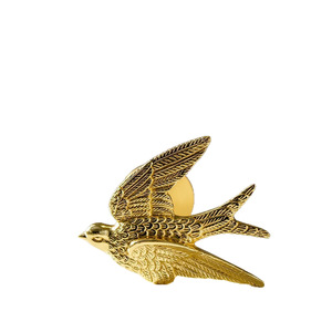 Swallow Shaped <b>Wall</b> <b>Hooks</b> Gold Durable Coat Rack For Living Room Balcony - Product Image 5