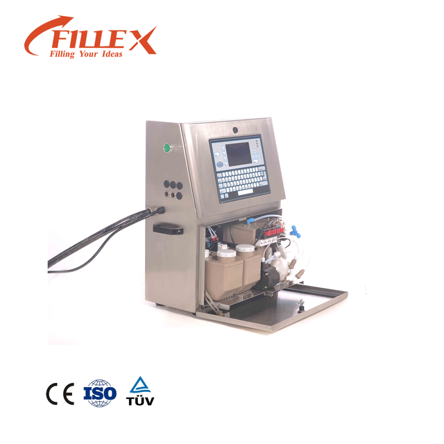 Automatic Continuous Inkjet Coding Machine for Industrial Use Small Character Printer Online CIJ Date Coding Factory Price