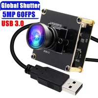 Module de caméra à obturateur global USB3.0 haute vitesse 5MP 60FPS OG05B10 UVC, webcam industrielle pour vision industrielle, compatible Raspberry Pi et robot
