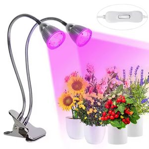 Iluminación Led de fábrica para plantas, para cabeza Clip, luz Led para cultivo, resistente al agua, espectro completo, clic, Bombilla LED para cultivo para plantas de interior - Product Image 5