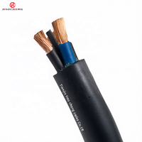 Kabel Fleksibel Berlapis Karet Tugas Berat YC 450/750V Konduktor Tembaga Kabel Daya Multi Inti