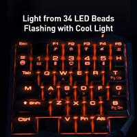 GK01 GAMO Keyboard Gaming Berkabel dan Throne Eat Chicken Artifact Keyboard Gaming Teclado untuk Ponsel Tablet