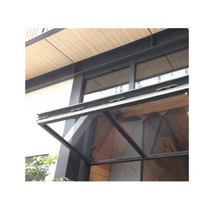 Bi portes de <span class=keywords><strong>Garage</strong></span> pliantes en aluminium moderne caisse en bois verre de qualité commerciale pliable conception graphique en acier inoxydable en chine - Product Image 5