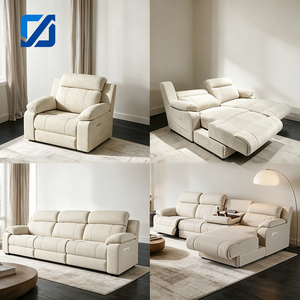 Canapé-lit inclinable électrique au design moderne pour salon - Product Image 4