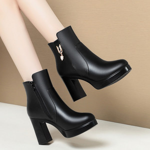 Nuovi Stivali Donna di Lusso 2025, <span class=keywords><strong>Tacco</strong></span> <span class=keywords><strong>Basso</strong></span> 9cm/7cm, Antiscivolo e Caldi per Autunno/Inverno, Design di Alta Qualità - Product Image 5