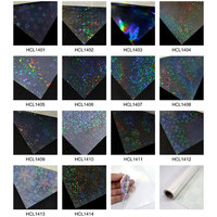 Film de superposition holographique personnalisé en PVC souple, rouleau de film de montage à froid, imperméable, haute transparence, autocollants DIY auto-adhésifs