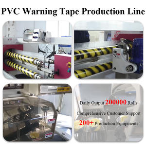 PVC pericolo di pericolo del pavimento che segna la corsia di sicurezza in vinile forte adesivo personalizzato colore giallo nero produttore nastro impermeabile - Product Image 3