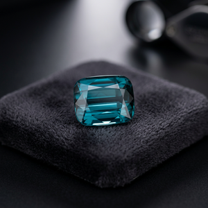Turmalina Indicolita Azul Natural de Afganistán, Corte Cojín Excelente, 4.35 CT, Claridad Impecable, para Joyería - Product Image 3