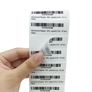 Étiquettes en papier thermique autocollantes à alimentation directe d'usine pour imprimante thermique - Product Image 2