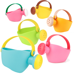 Kit d'arrosage en gros, jouet de bain pour bébé, pot en plastique coloré pour enfants, cadeau - Product Image 3