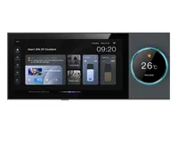 Panneau de commande tactile intelligent Tuya WiFi avec écran IPS de 6 pouces et prise en charge de la lecture de musique