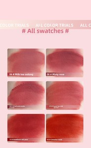 Gloss à lèvres liquide brillant rouge éclatant, riche en vitamine E, pailleté, effet nude, soyeux, doux, hydratant <span class=keywords><strong>et</strong></span> nourrissant. - Product Image 3
