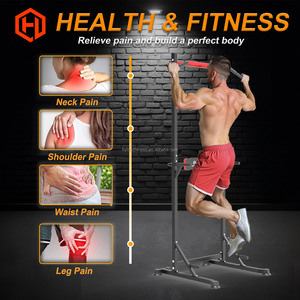 Stazione Dip Portatile Professionale Hyland 2026 per Allenamento di Forza a <span class=keywords><strong>Casa</strong></span> con Barra per Trazioni Stabile - Product Image 6