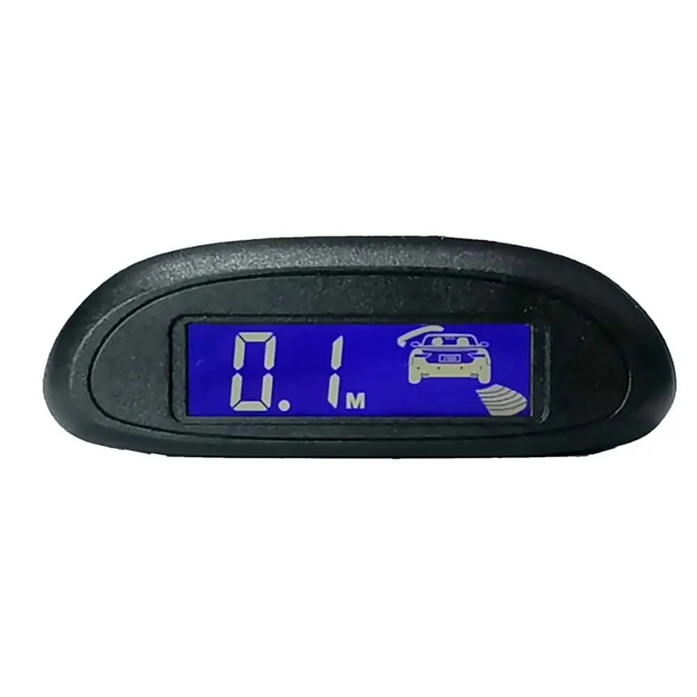 Car LCD Parking Sensor Kit Radar Backlight Display Backup Monitor With Ultrasonic detection radar LED