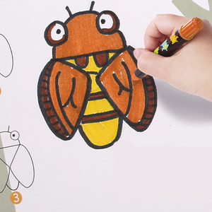 Paso libro para colorear-3-4 años <span class=keywords><strong>curso</strong></span> básico garabatos libro para niños - Product Image 2