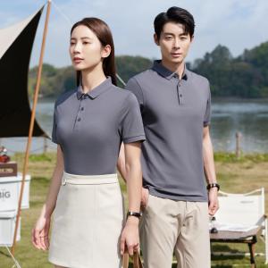 เสื้อกอล์ฟผู้ชาย Touchhealthy HT-8511 ราคาประหยัด พิมพ์ลายโลโก้ด้วยเทคนิค Sublimation ผ้าฝ้ายถัก 100% ไม่หดตัว แขนสั้น ใส่ได้ทั้งชายและหญิง น้ำหนัก 220 กรัม - Product Image 3
