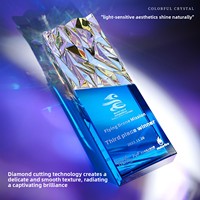Trophée en cristal créatif et vibrant, sur mesure, moderne, minimaliste, élégant, pour les récompenses des employés de l'année, les cérémonies de fin d'année, les plaques