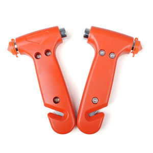 Kustom 2 in 1 multifungsi mini mobil palu darurat pemecah jendela hidup palu keselamatan dengan sabuk pengaman potong - Product Image 6