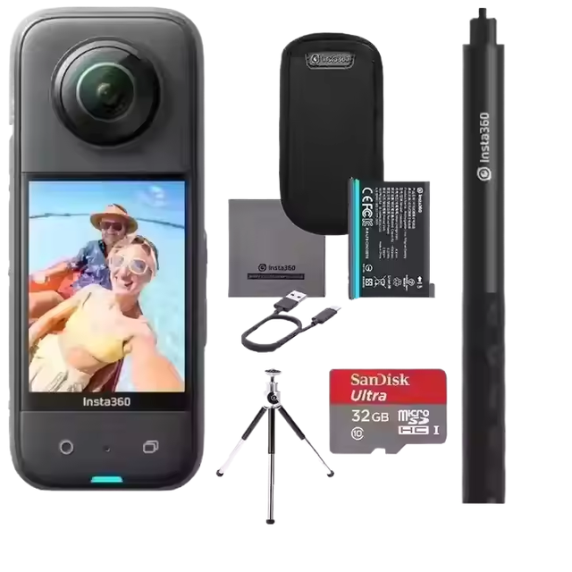 Insta360 X5 Mini Style 8K HD Panoramic Action Camera Anti-Shake Waterproof VBlogger Handheld CMOS Discount Included