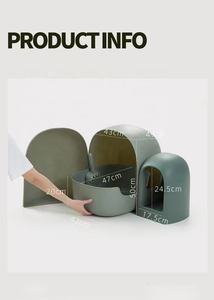 Caja de arena plegable para gatos, mueble multifuncional para mascotas, nuevo diseño - Product Image 6