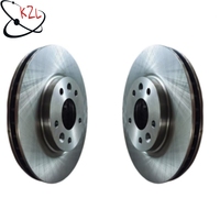 Disque de frein ventilé avant en alliage haute teneur en carbone OE 402061547R à dissipation rapide de la chaleur pour remplacement de frein automobile Renault