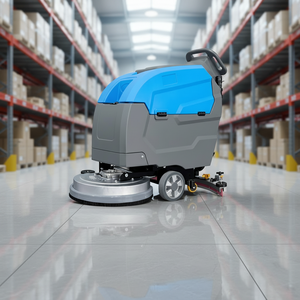 <span class=keywords><strong>Nettoyeur</strong></span> de sol électrique à double bac à eau XD50, balayeuse à pousser à la main, machine à balayer les sols, balayeuse industrielle de 500 mm, entrepôt - Product Image 2