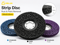 Disque à bande de 125x22,23 mm pour l'élimination de la rouille, le décapage de la peinture et la préparation des surfaces